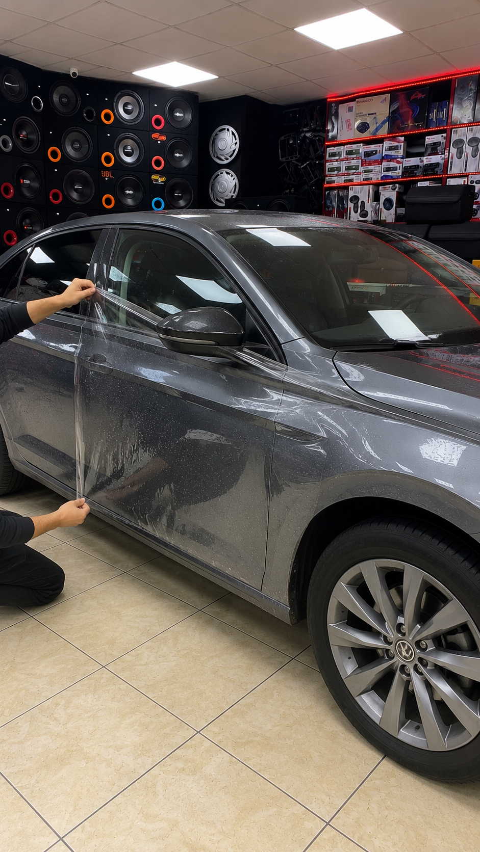 Prestij Tuning profesyonel araç kaplama uygulaması
